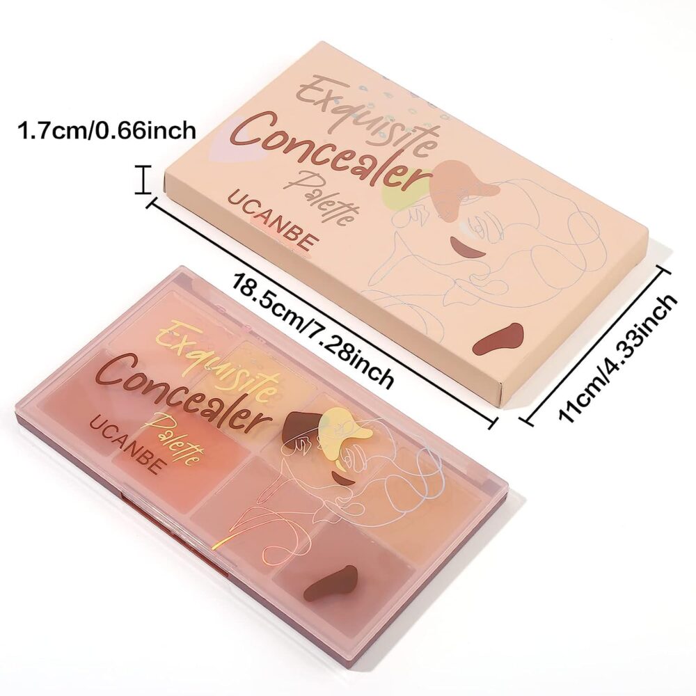 Ucanbe Cream Concealer And Contour Palette