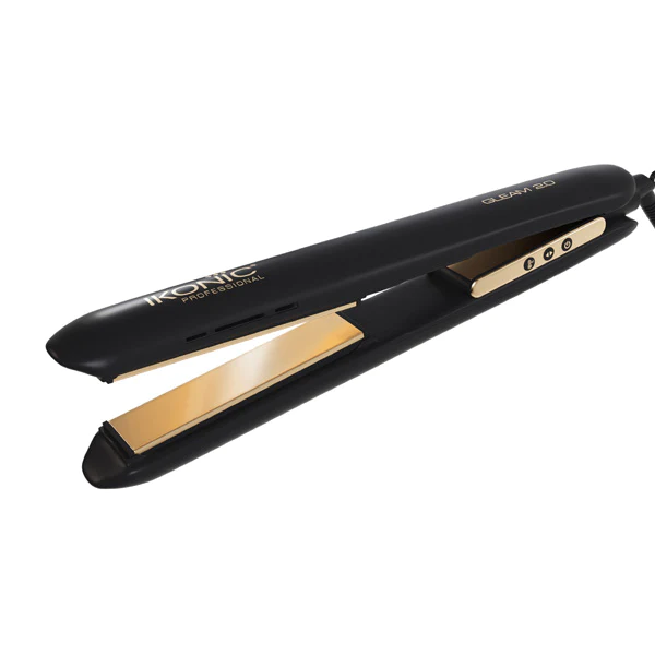 Ikonic Gleam Hair Straightener - Black & Rose Gold 2.0