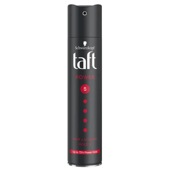 Schwarzkopf Taft Power Hair Lacquer Hold 5-Up To 72h Power Hold (250 ml)