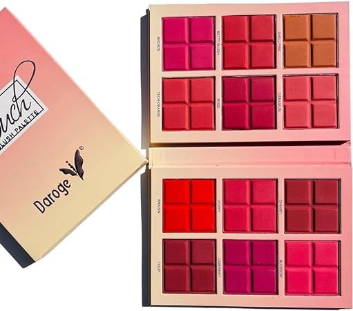 Daroge Touch 12 Color Blusher Palette