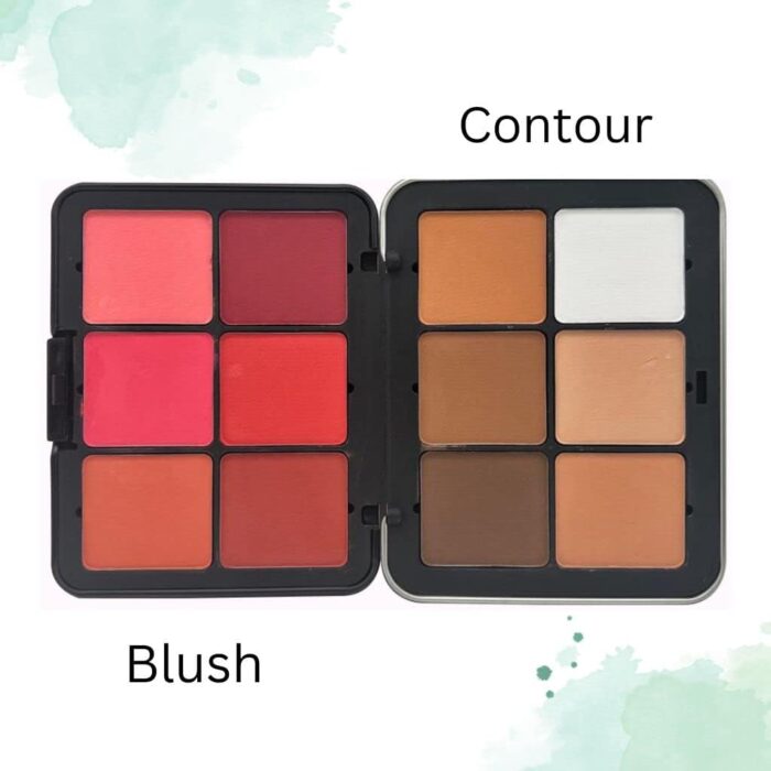 Daroge 12 Color Powder Blusher Contour Palette