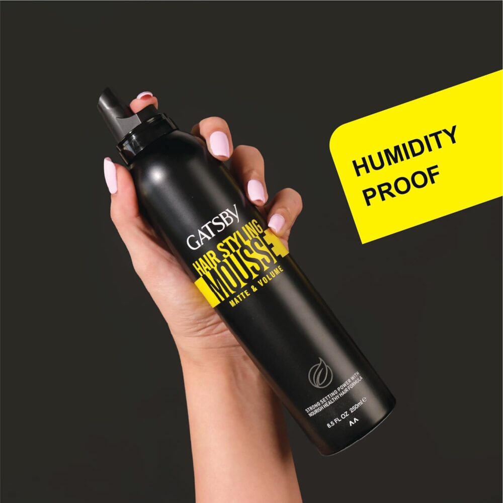 Gatsby Matte & Volume Hair Styling Mousse (250ml)