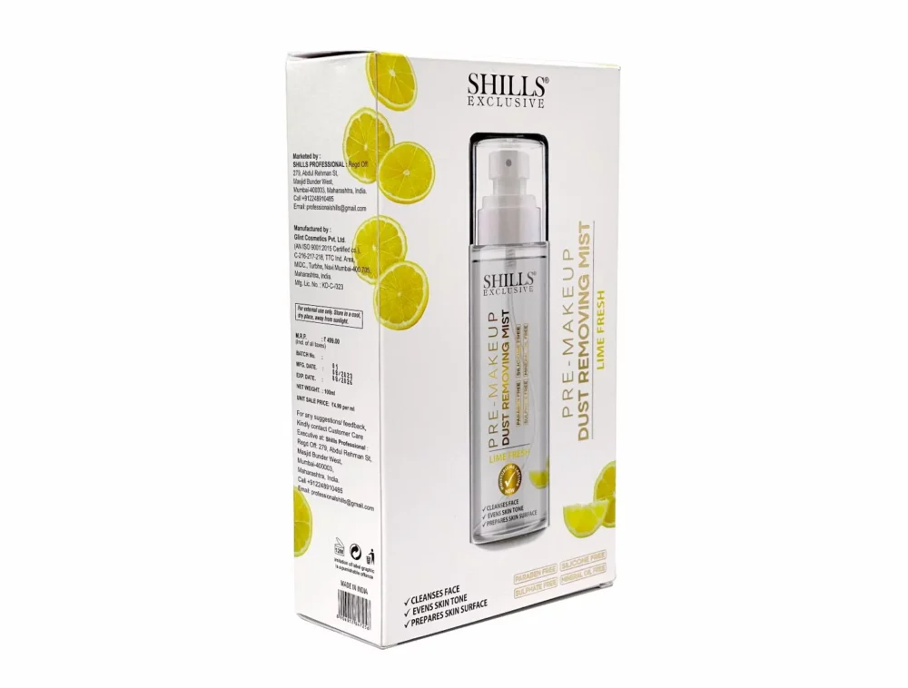 Shills Pre-Makeup Dust Removing Mist Lime Fresh