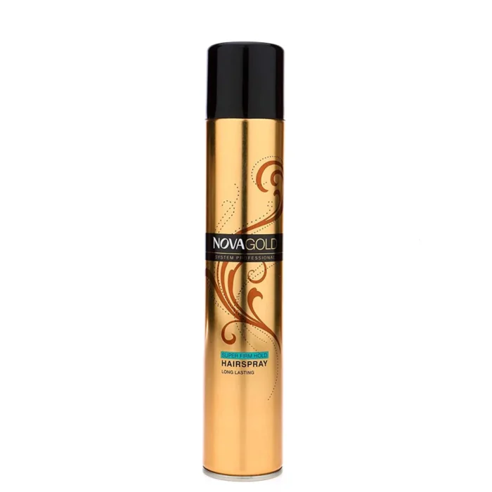 Nova Gold Hairspray Long Lasting - Super Firm Hold (400ml)