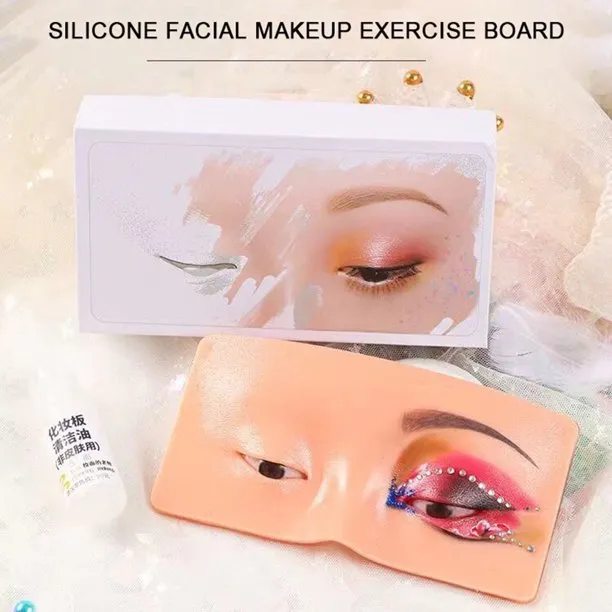 Eye Makeup Practice Silicone Board Dummy