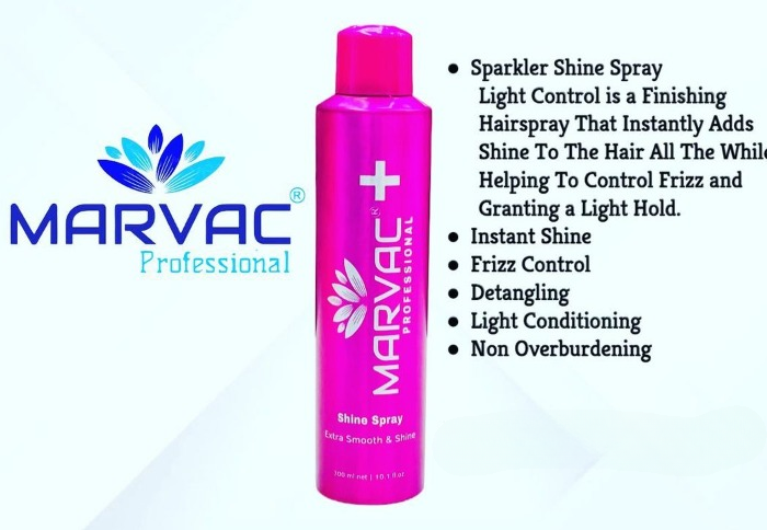 Marvac + Professional Shine Spray Extra Smooth & Shine (300ml)