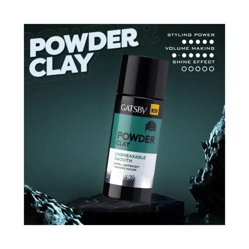 Gatsby Unbreakable Smooth Powder Clay (20g)