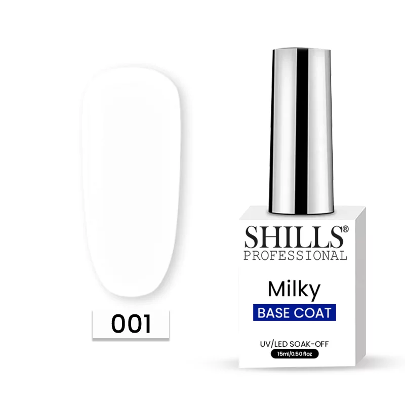 Shills Professional Milky Base Coat 001-012