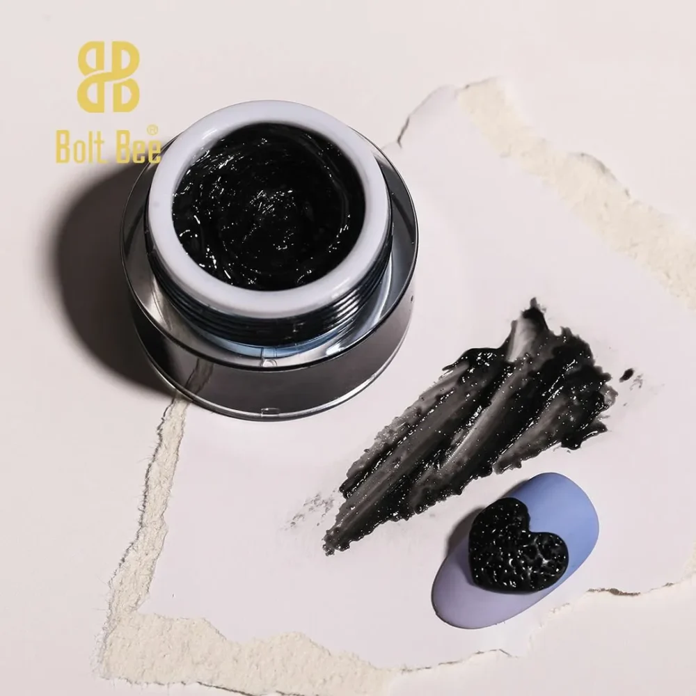 Bolt Bee Black 5D Gel / Sculpting Gel / Sculpture Gel / Carving Gel