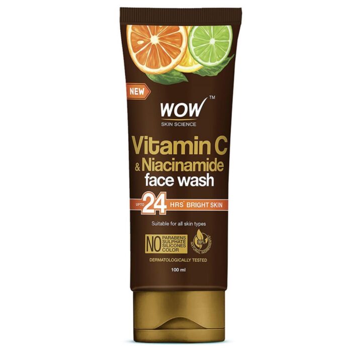 Wow – Skin Science Brightening Vitamin C Face Wash For Hyperpigmentation (100ml)