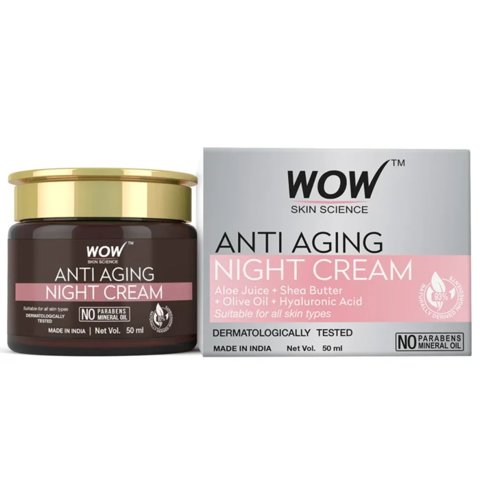 Wow – Anti Aging Night Cream – 50ml