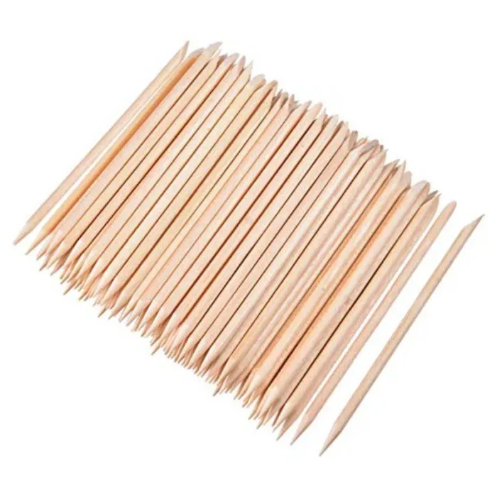 Nail Art Wooden Sticks 100Pcs