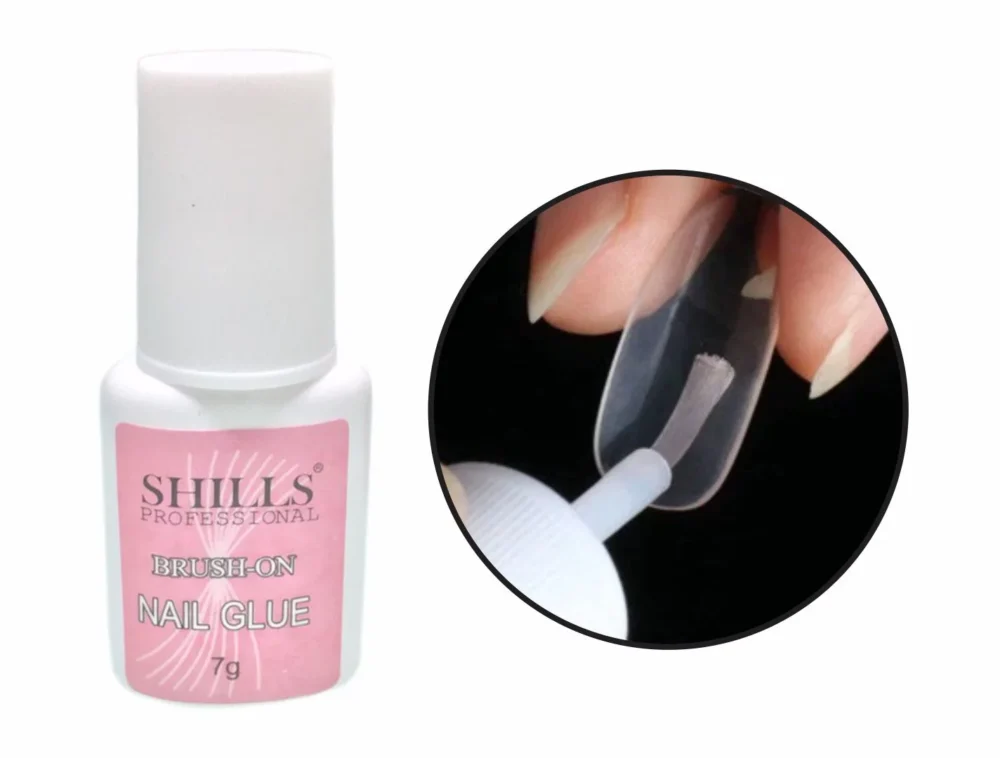 Shills Professional Nail Brush-On Glue