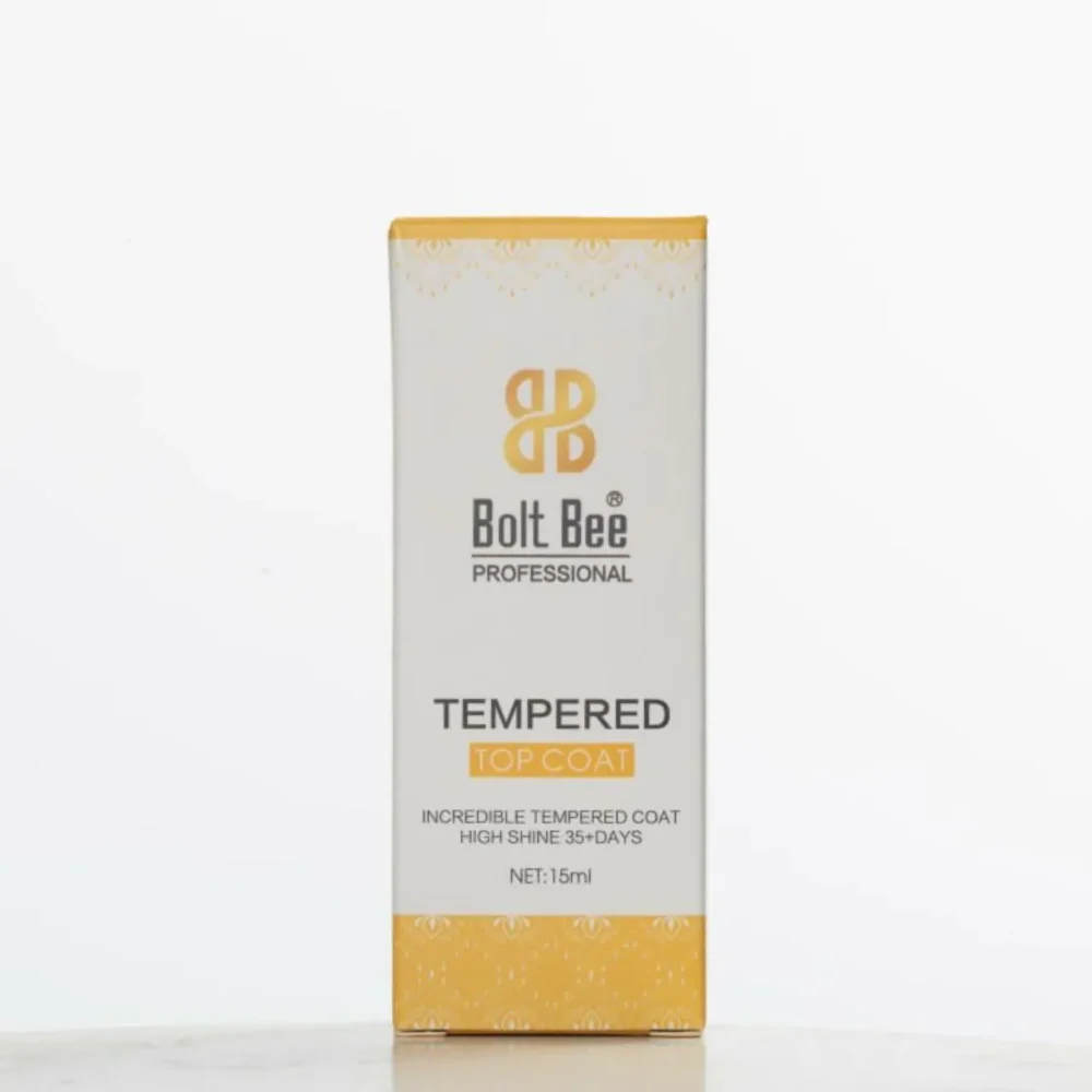 Bolt Bee Tempered Top Coat (15ml)