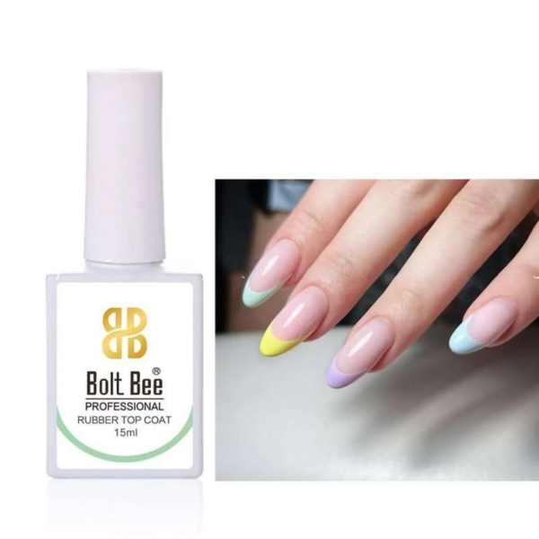 Bolt Bee Rubber Top Coat (15ml)