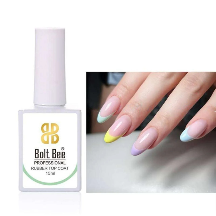 Bolt Bee Rubber Top Coat (15ml)