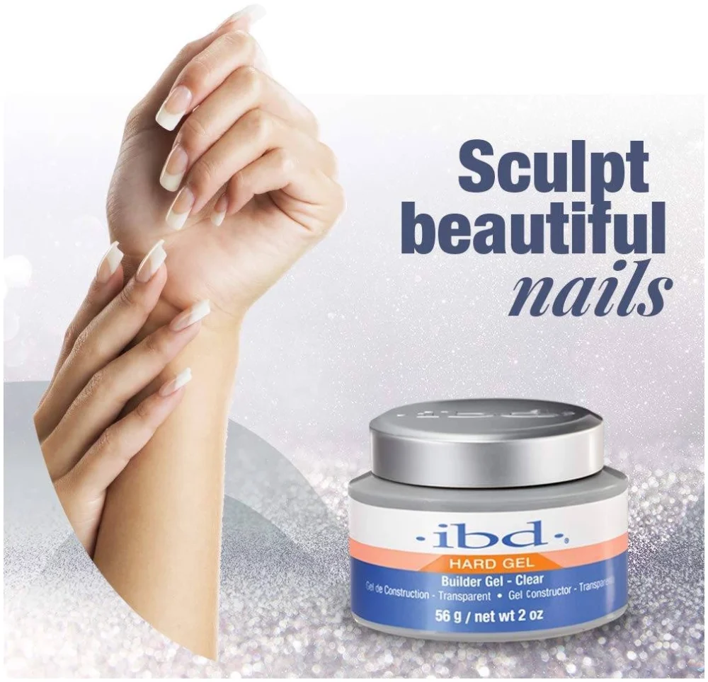 Nail Art IBD Builder Gel Clear 56gm