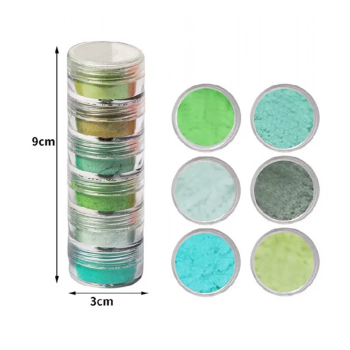 Shills Professional Mermaid Color full Chrome Powder