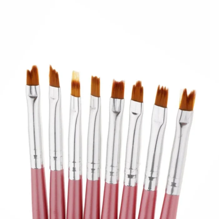 Shills Professional Nail Art Brush Set 8pcs