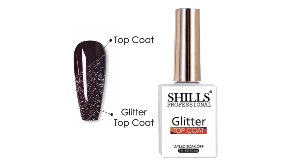 Shills Professional Glitter Top Coat