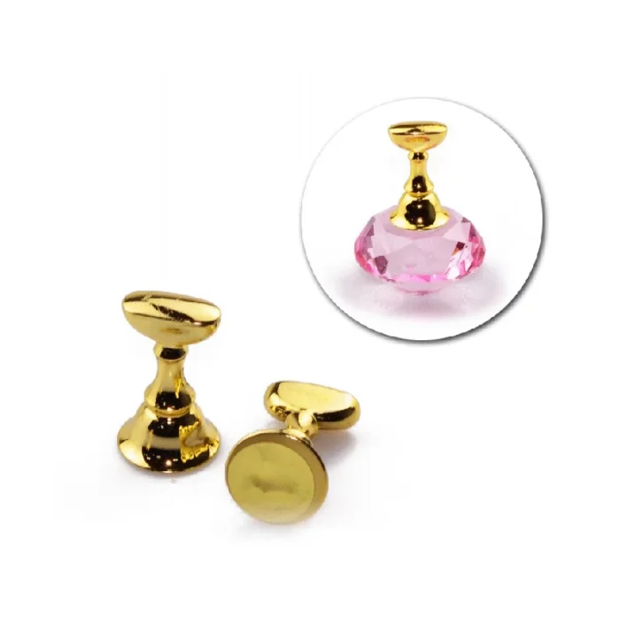 Shills Professional Nail Art Golden Nail Stand