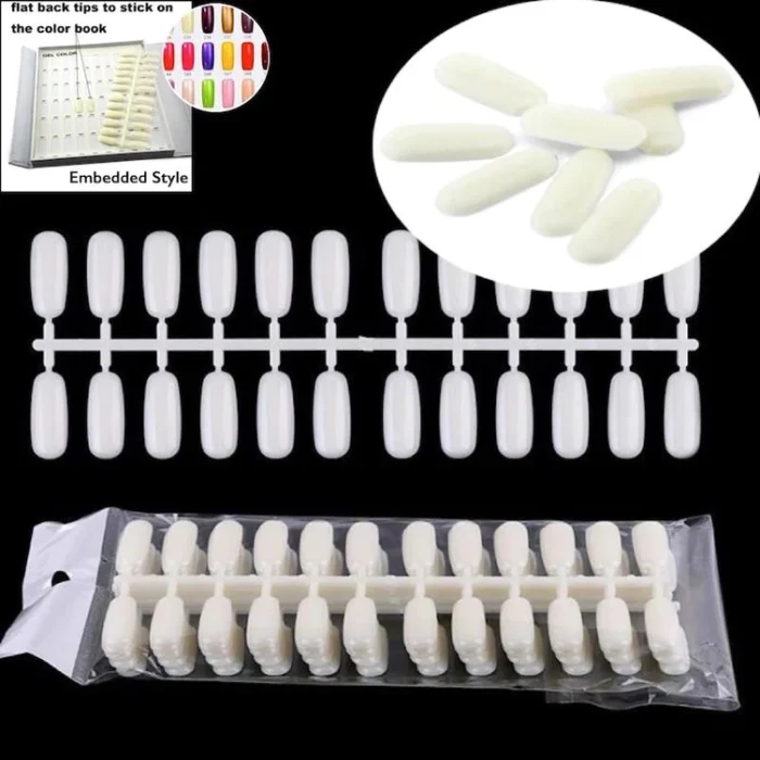 Display Book Flat Back Tips (Pack Of 120 Tips)