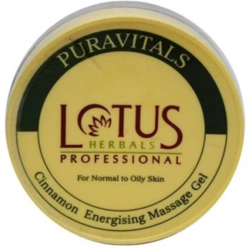 Lotus Professional Puravitals Cinnamon Energising Massage Gel (300gm)