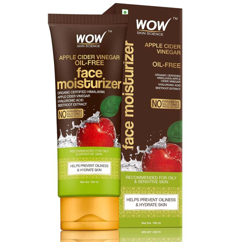 Wow – Skin Science Organic Apple Cider Vinegar Face Moisturizer (100ml)