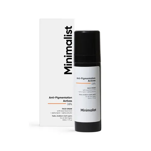 Minimalist – Anti-pigmentation Actives 08% Face Cream (30ml)