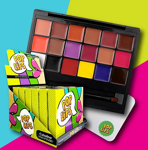 Colorina Pop Lips Matte Lip Palette