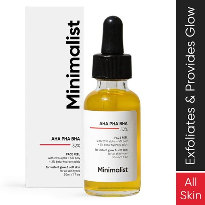 Minimalist – Aha Pha Bha 32% Face Peel (30ml)