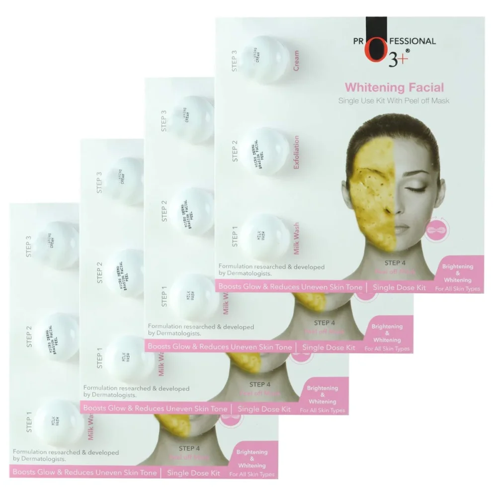 O3+ Whitening Facial Kit (160gm + 20ml)