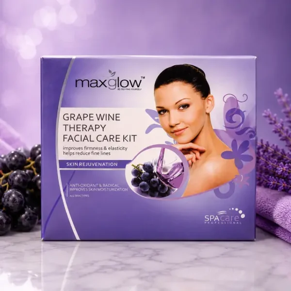 Maxglow Grape Wine Therapy Facial Kit (330gm)