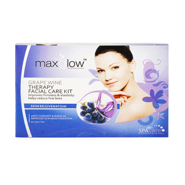 Maxglow Grape Wine Therapy Facial Kit (330gm)
