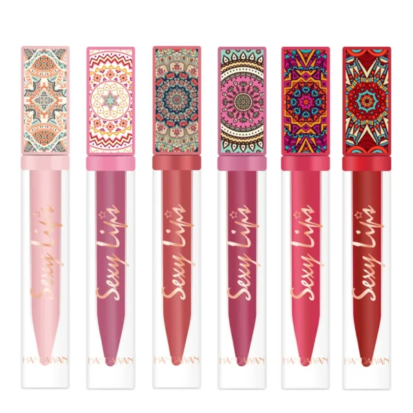 Handaiyan Bohemian Rhapsody Matte Liquid Lipstick Set (5pcs)