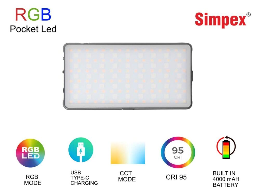 Simpex RGB Pocket LED Light