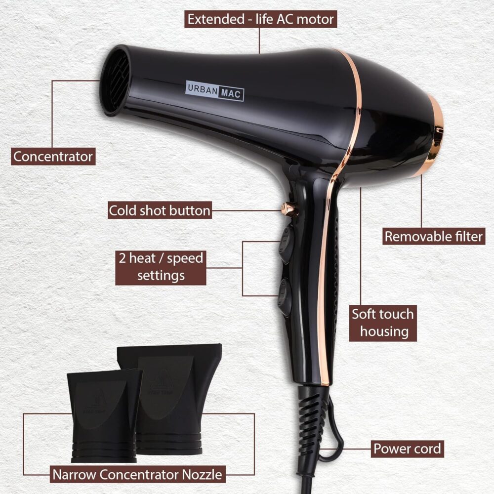 Urbanmac Hair Dryer 2200 Watts (UM-5600)