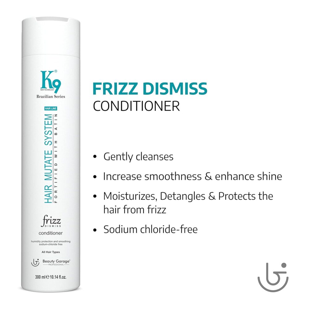 Beauty Garage K9 Frizz Dismiss Shampoo And Conditioner Combo