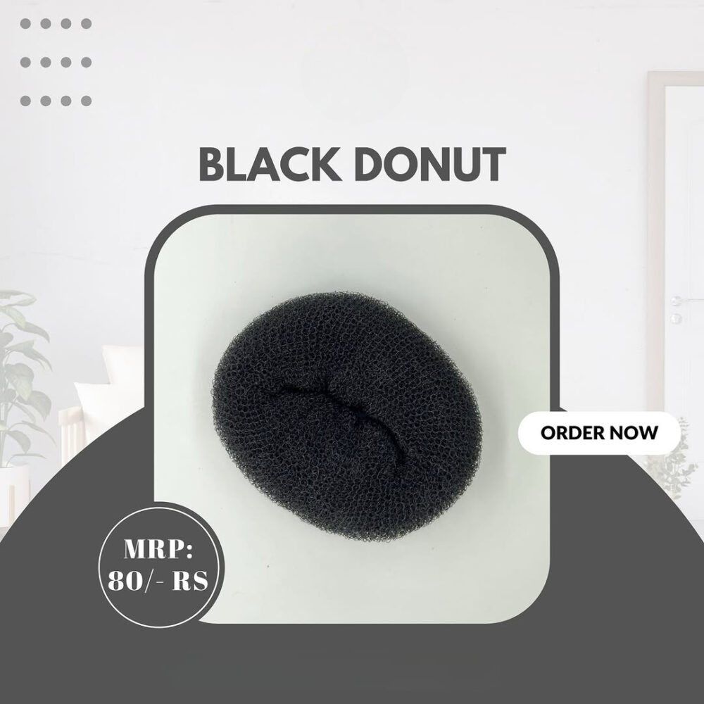 Marvac Black Donut