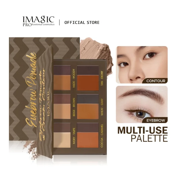 IMAGIC Eyebrow Pomade & Cream Contour Palette