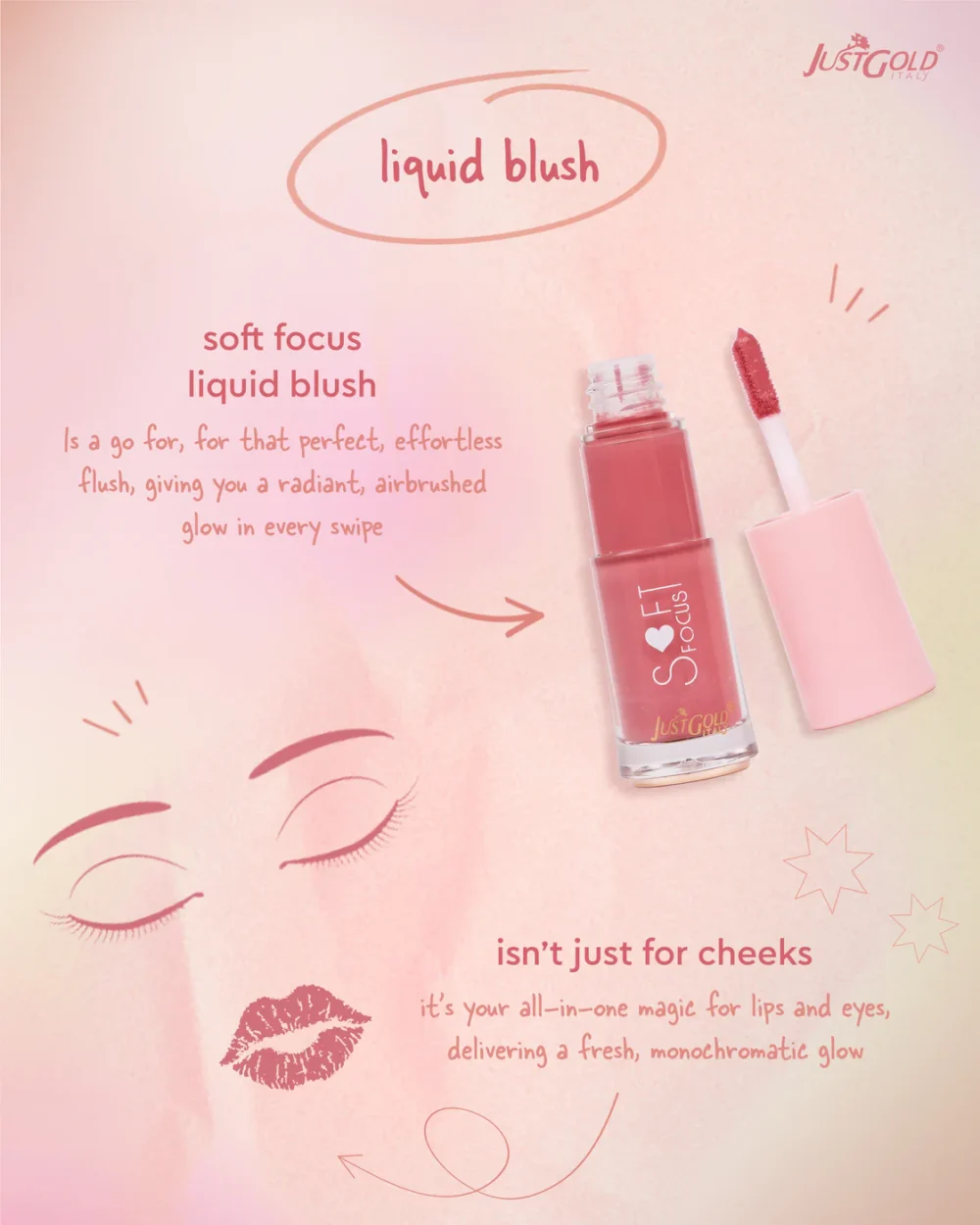 Just Gold Liquid Blush