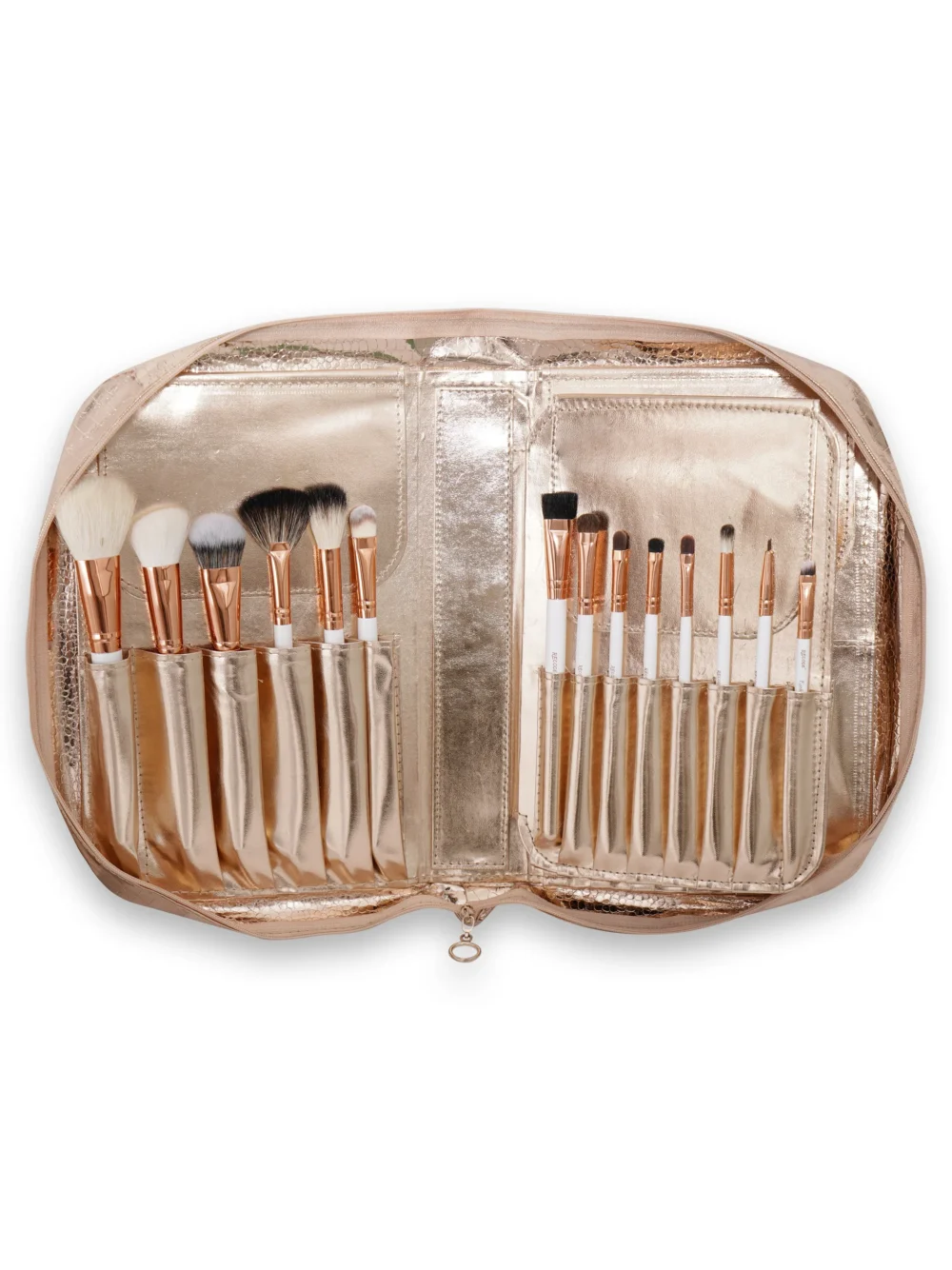 Recode Brush Set 17 Pcs With Premium Rose Gold Pouch