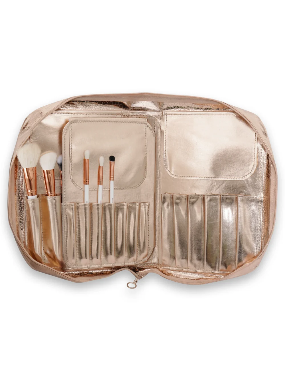 Recode Brush Set 17 Pcs With Premium Rose Gold Pouch