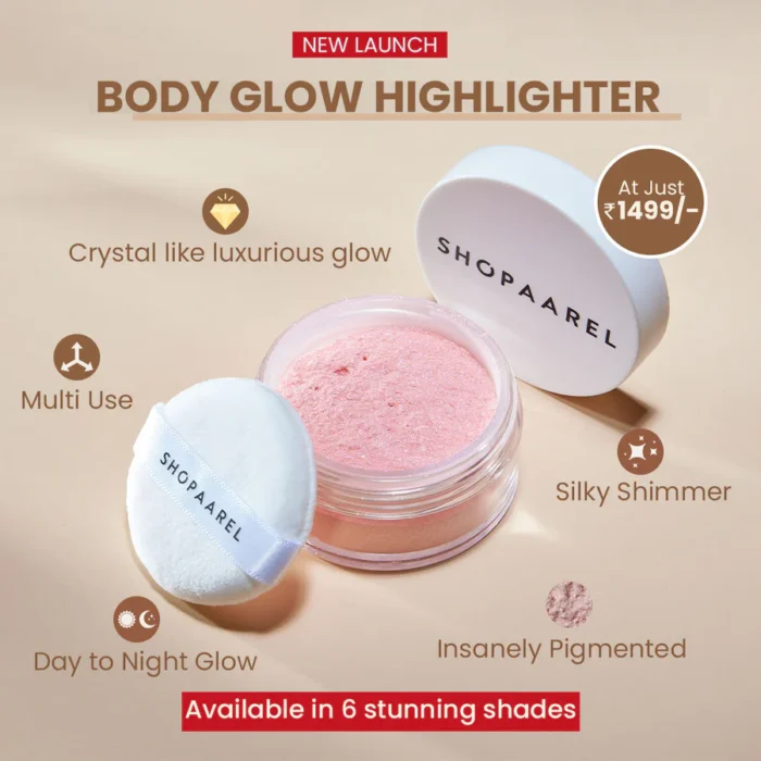 Shopaarel Body Glitter Powder Highlighter