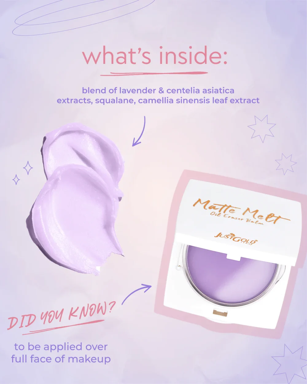 Just Gold Oil Eraser Balm