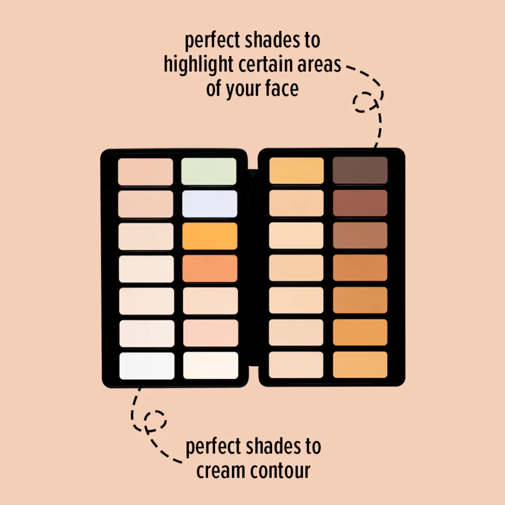 Forever52 Camouflage 28 Color Concealer Palette