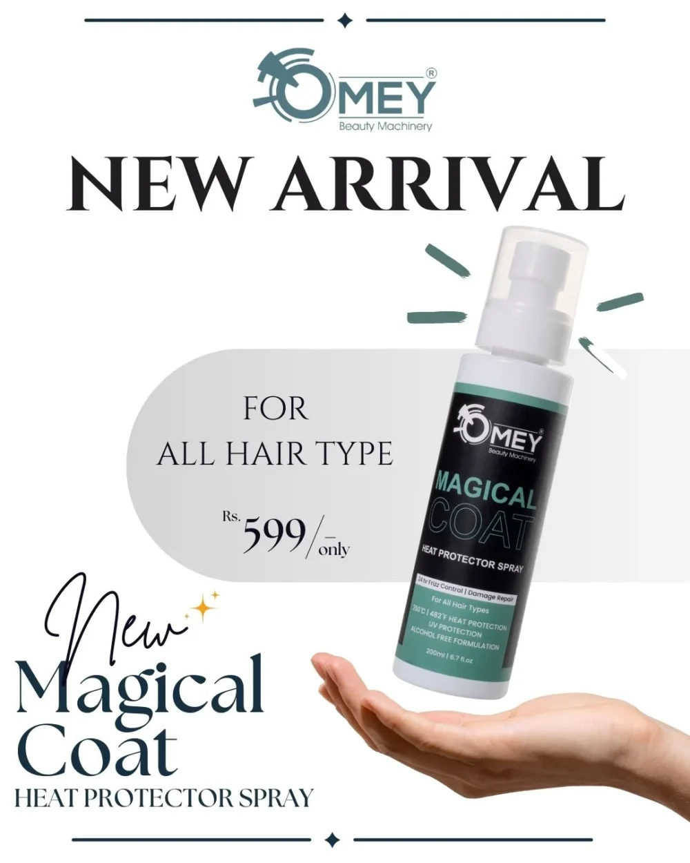 Omey Heat Protector Spray