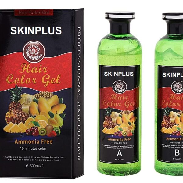 Skinplus Fruit Vinegar Black Gel Color Professions Hair Colour