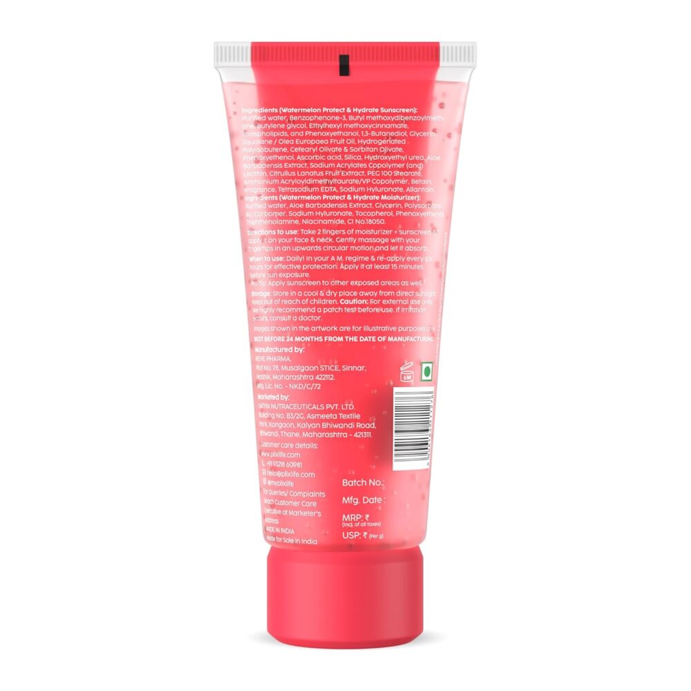 Plix Watermelon Protect And Hydrate Moisturizer