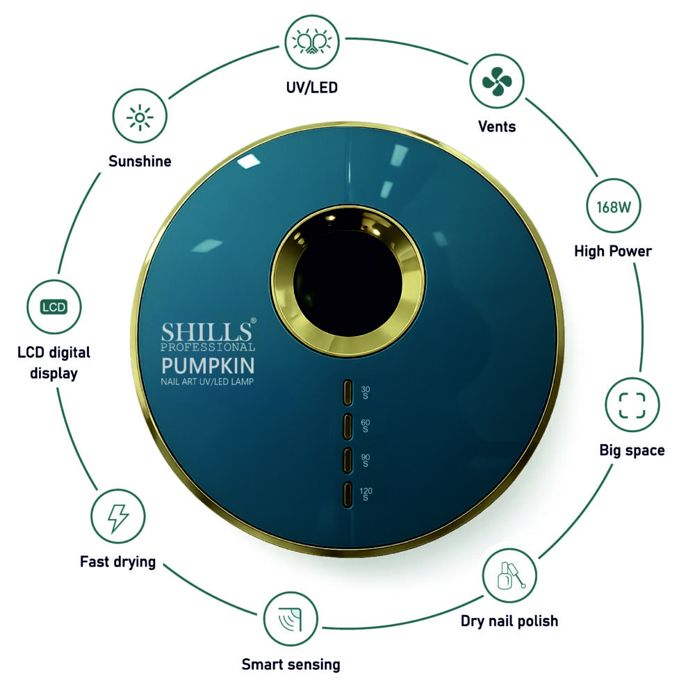 Shills Pumpkin Nail Art UV LED Lamp